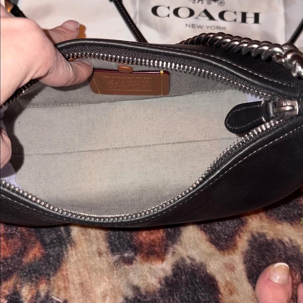 Coach Juliet 25 glovetanned black leather with 3 straps - Picture 5 of 5